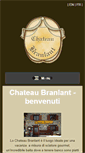 Mobile Screenshot of chateaubranlant.com