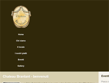 Tablet Screenshot of chateaubranlant.com